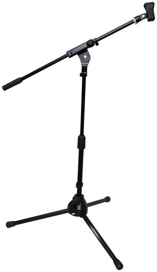 Alt view image 6 of 10 - ProX T-MIC05 Short Tripod Microphone Stand W/Boom