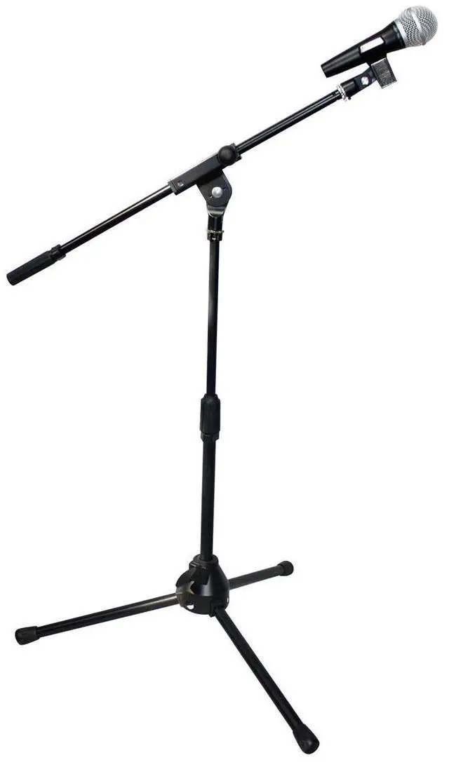 Alt view image 8 of 10 - ProX T-MIC05 Short Tripod Microphone Stand W/Boom