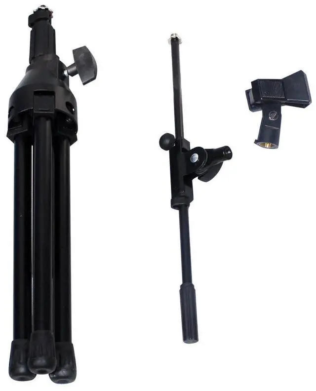 Alt view image 10 of 10 - ProX T-MIC05 Short Tripod Microphone Stand W/Boom