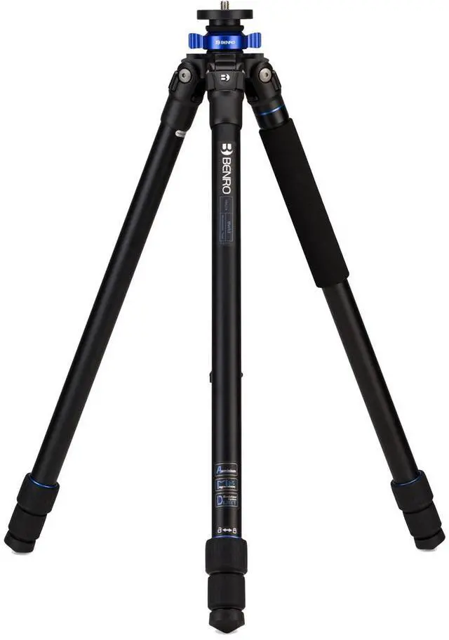 Main image of Benro Mach3 TMA27A Series 2 3-Section Aluminum Tripod/Monopod, Twist Lock
