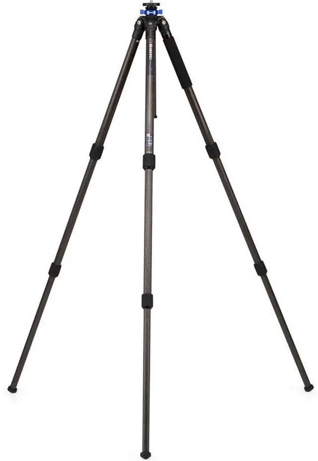 Alt view image 2 of 6 - Benro Mach3 TMA27C Series 2 3-Section 9X Carbon Fiber Tripod/Monopod, Twist Lock