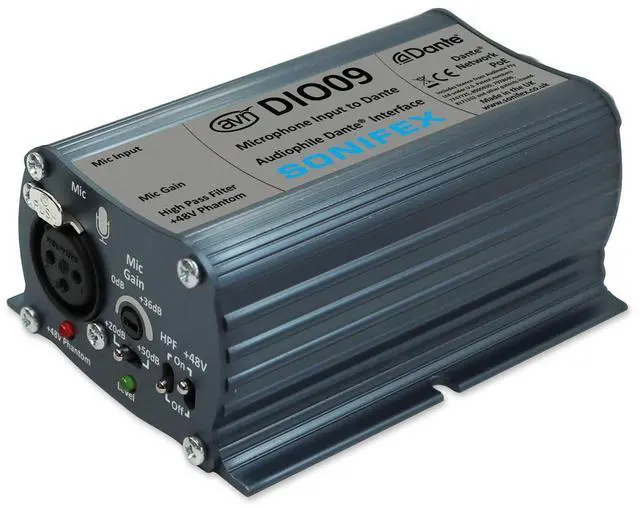 Main image of Sonifex AVN-DIO09 Microphone Input to Dante Converter