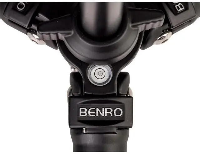 Alt view image 7 of 8 - Benro 4-Section Aluminum Slim Video Tripod with S2P Head