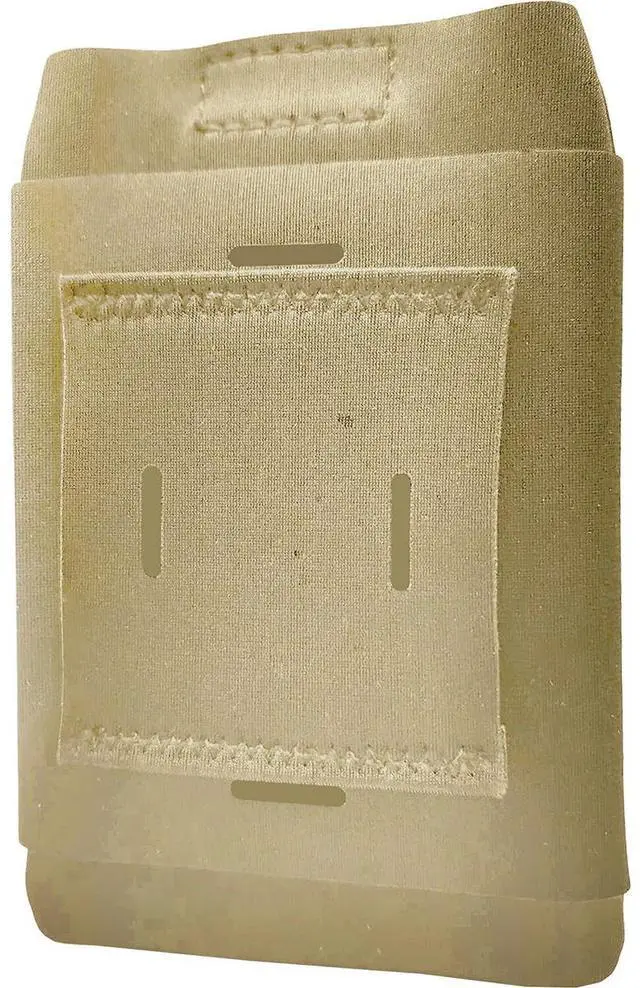 Alt view image 2 of 2 - Deity Microphones Soft Pouch for Theos DBTX Bodypack Transmitter, Beige