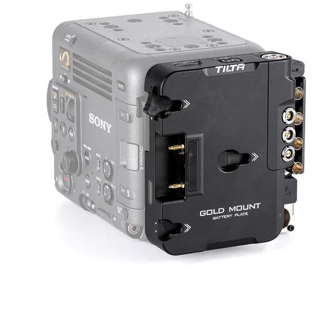 Alt view image 2 of 3 - Tilta Tilta Battery Plate for Sony BURANO, Gold Mount