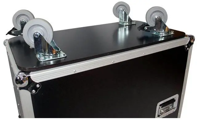 Alt view image 4 of 5 - ProX XS-6XBP3030PACK Flight/Road Case With 6 Pieces 30" x 30" Aluminum Base Plate (Package)