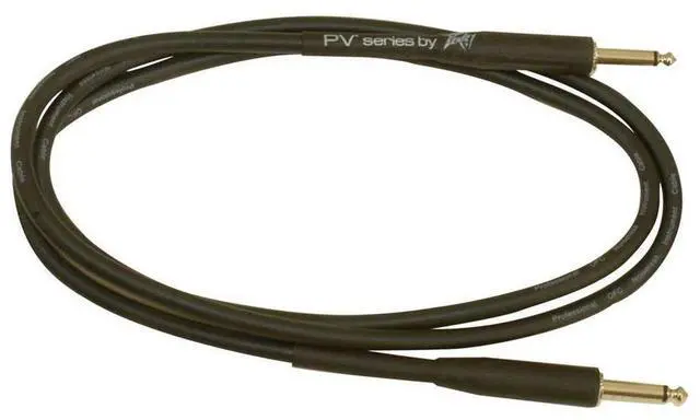 Alt view image 4 of 4 - Peavey PV Series Instrument Cable, 15'