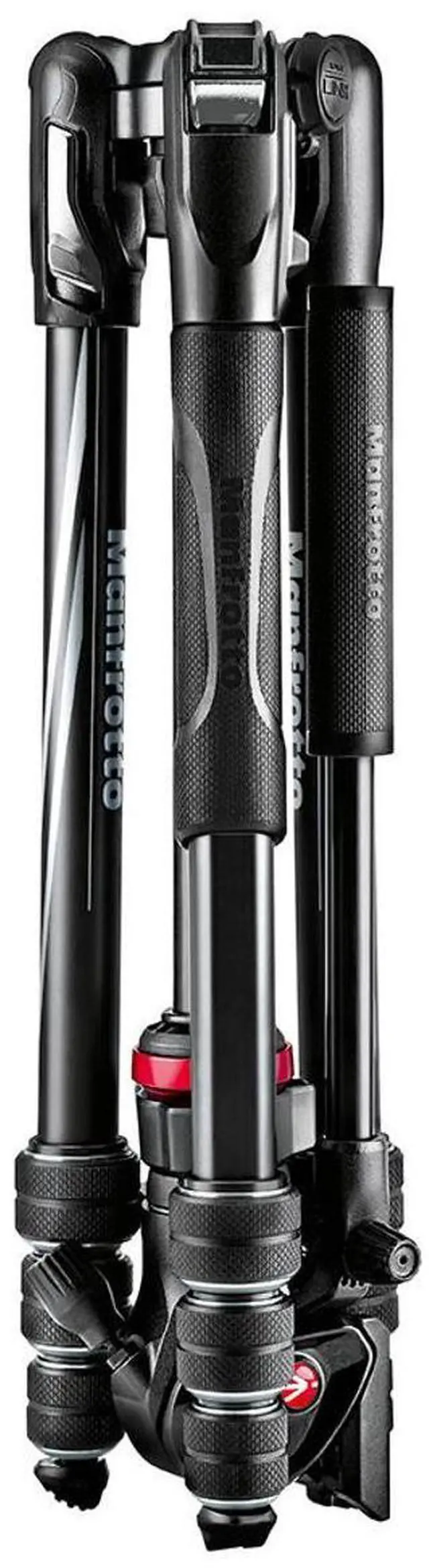 Alt view image 15 of 16 - Manfrotto Befree Live Video Tripod Kit with Twist Leg Locks