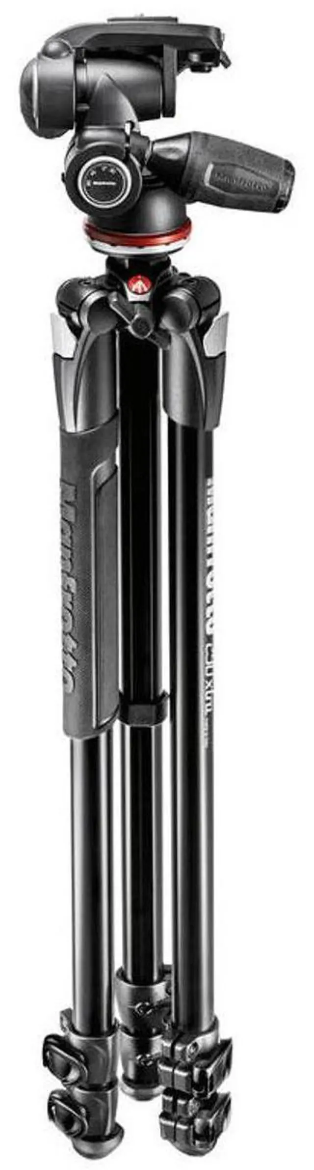 Alt view image 14 of 14 - Manfrotto 290 Xtra 3-Section Aluminum Tripod with 804 3-Way Pan and Tilt Head