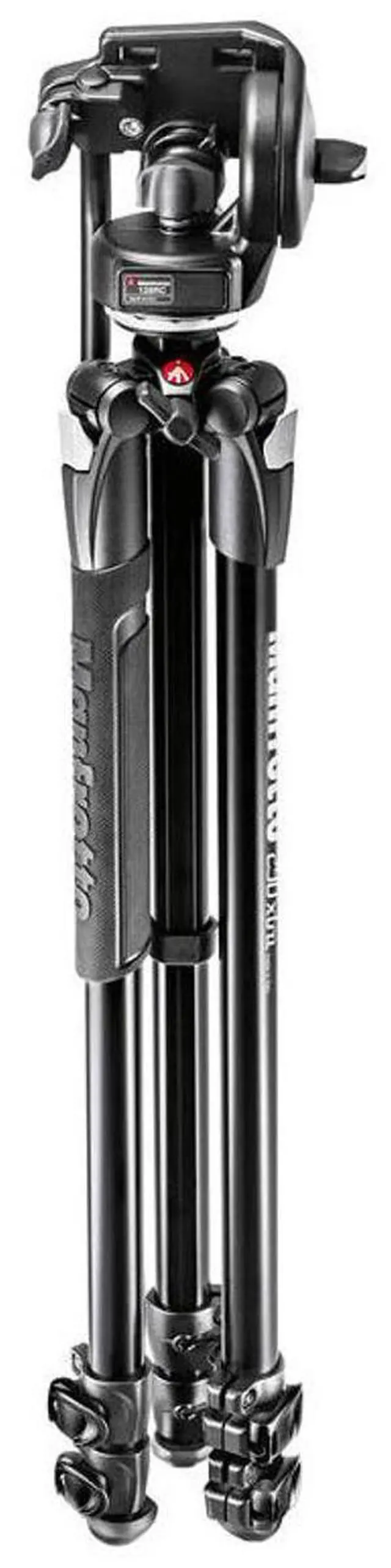 Alt view image 2 of 2 - Manfrotto 290 Xtra 3-Section Aluminum Tripod with 128RC Micro Fluid Head and Quick Release