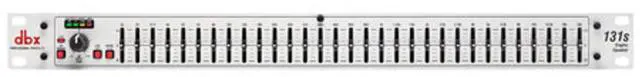 Alt view image 11 of 12 - dbx 131s Single Channel 31-Band Graphic Equalizer