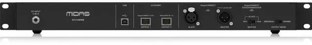 Alt view image 3 of 5 - Midas DN4888 Bus-Powered StageConnect Interface with 8x8 Analogue Input/Output