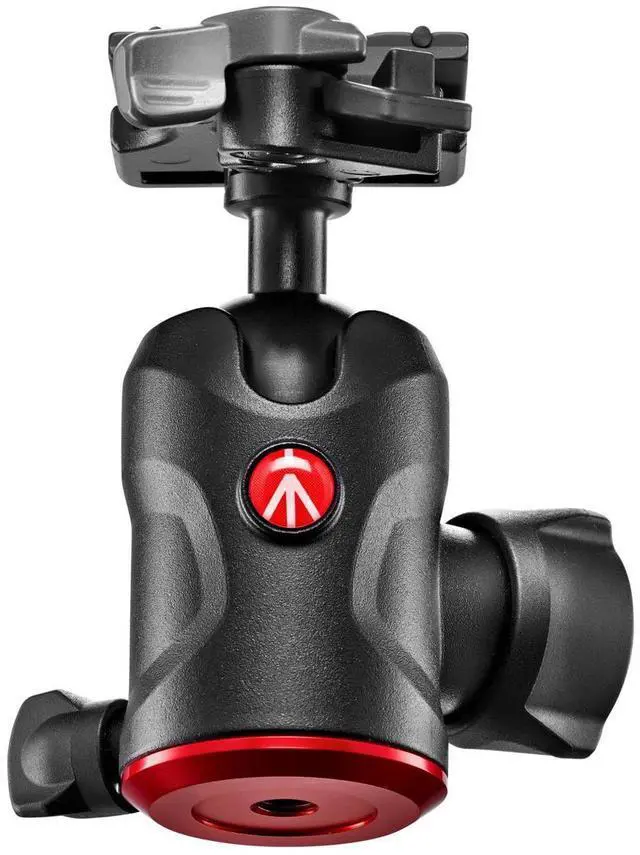 Alt view image 15 of 15 - Manfrotto 496 Center Ball Head with 200PL-PRO Quick Release Plate #MH496-BHUS