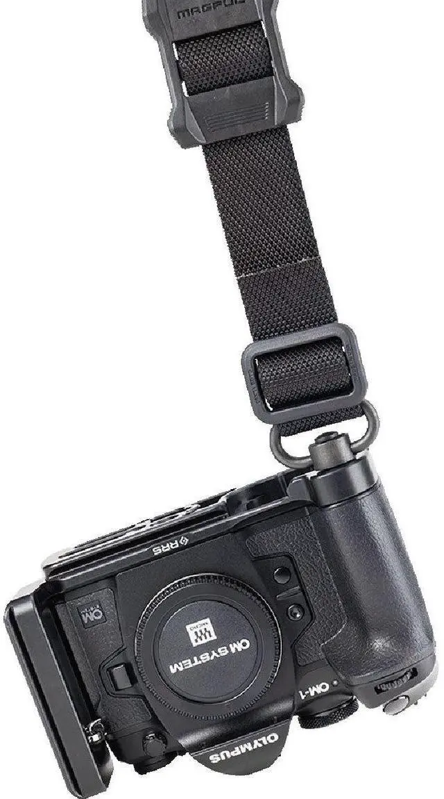 Alt view image 7 of 7 - Really Right Stuff Modular L-Plate Set for Olympus OM-1 Camera