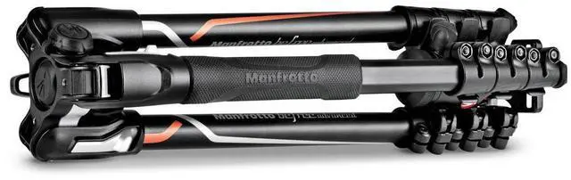 Alt view image 20 of 20 - Manfrotto Befree Advanced Travel l Aluminum Tripod with 494 Ball Head (Lever Locks, Sony Alpha Edition) MKBFRLA-BHUS