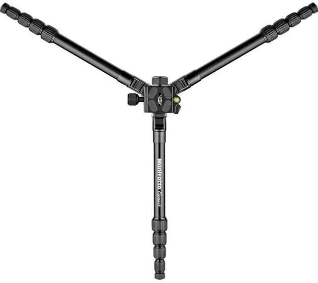 Alt view image 2 of 3 - Manfrotto Element Traveller Small 5-Section Aluminum Tripod with Ball Head, Black