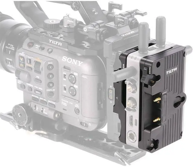 Alt view image 6 of 6 - Tilta Power Supply Module for DJI Video Transmitter, Gold Mount to Gold Mount