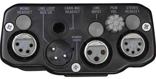 Alt view image 2 of 2 - Telex BP-325 Dual Channel Binaural Programmable Beltpack Station, 100Hz to 12KHz Frequency Response, 10000Ohms Impedance, Black