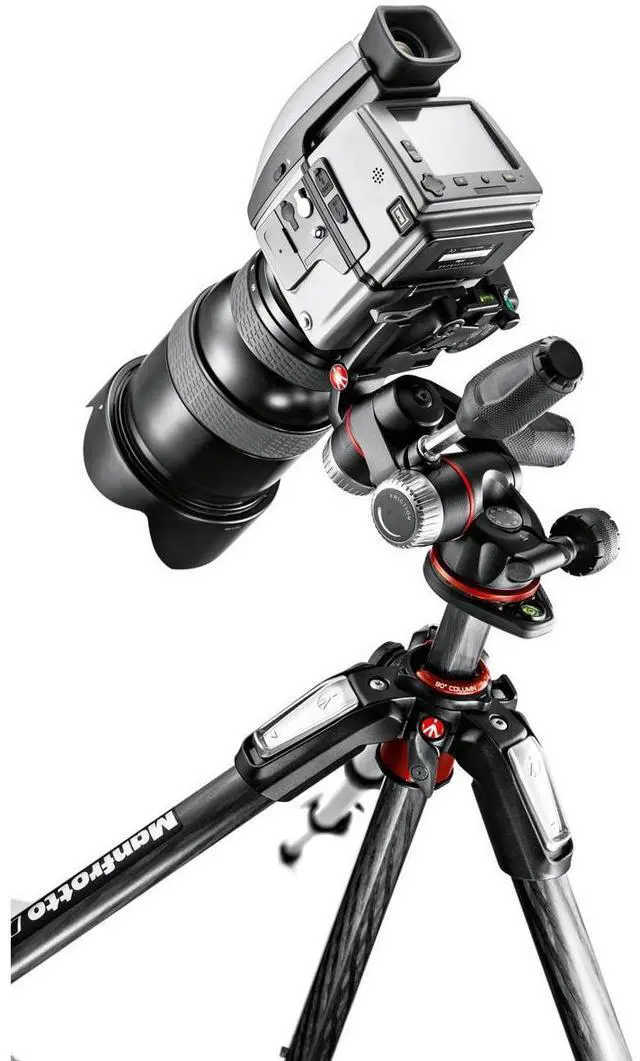 Alt view image 18 of 20 - Manfrotto MT055XPRO3 Aluminum 3-section Tripod