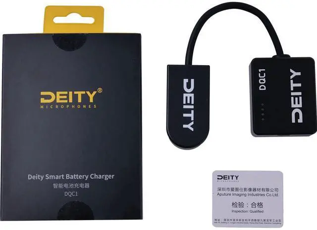 Alt view image 7 of 7 - Deity Microphones DQC1 Smart Battery Charger #DTS0287D67