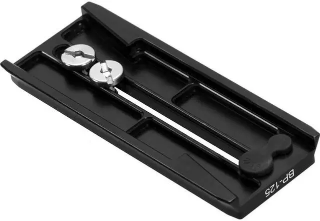 Alt view image 2 of 2 - Sirui BP-125 Video Quick Release Plate for BCH-10 / BCH-20 Video Tilt Heads, VH-10 / VH-15 Video Fluid Heads and VH-90 Quick Release Platform