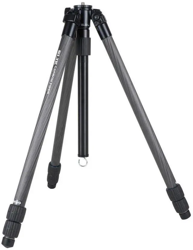 Alt view image 8 of 19 - SLIK Pro CF-833 Carbon Fiber Tripod Black (615-922)