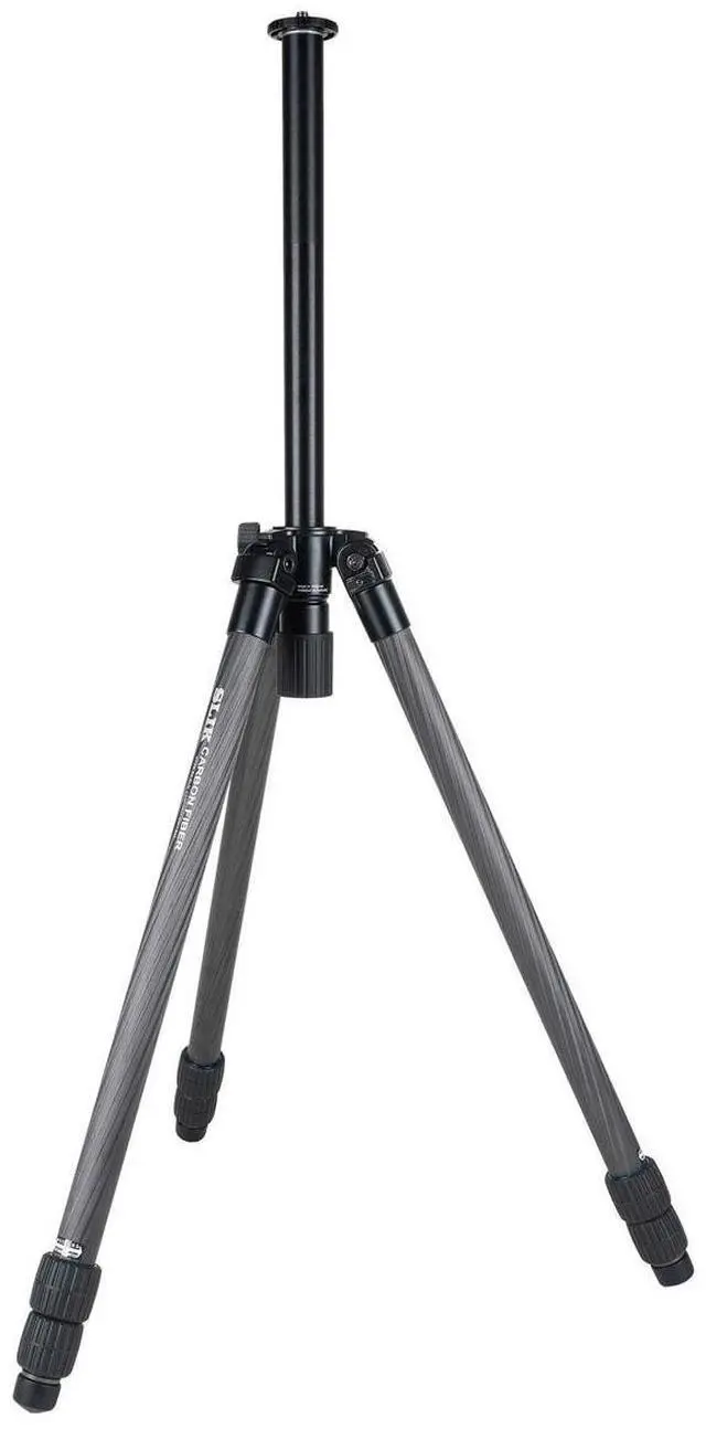 Alt view image 11 of 19 - SLIK Pro CF-833 Carbon Fiber Tripod Black (615-922)
