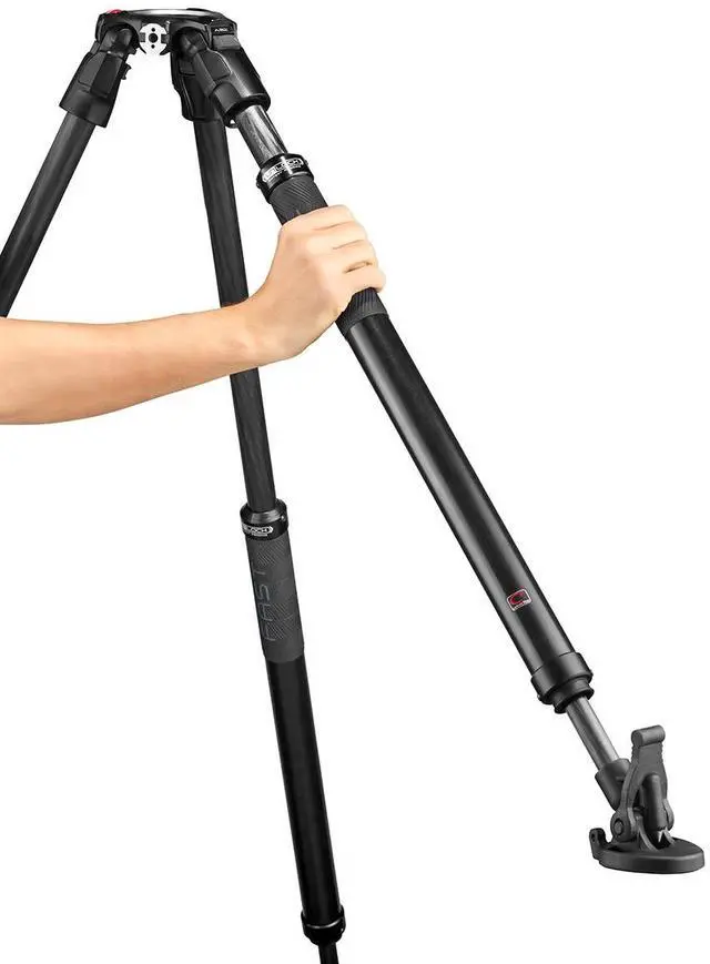 Alt view image 7 of 7 - Manfrotto 635 FAST 3-Section Carbon Fiber Tripod