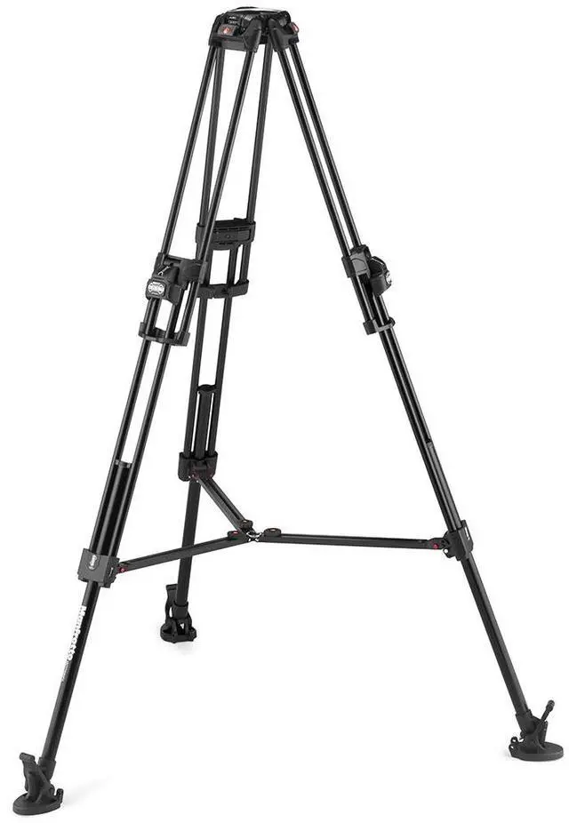 Alt view image 2 of 7 - Manfrotto 645 3-Section FAST Twin Leg Aluminum Tripod