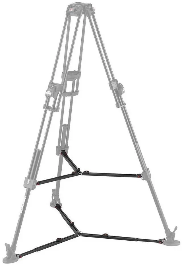 Alt view image 4 of 7 - Manfrotto 645 3-Section FAST Twin Leg Aluminum Tripod