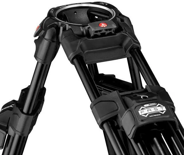 Alt view image 7 of 7 - Manfrotto 645 3-Section FAST Twin Leg Aluminum Tripod