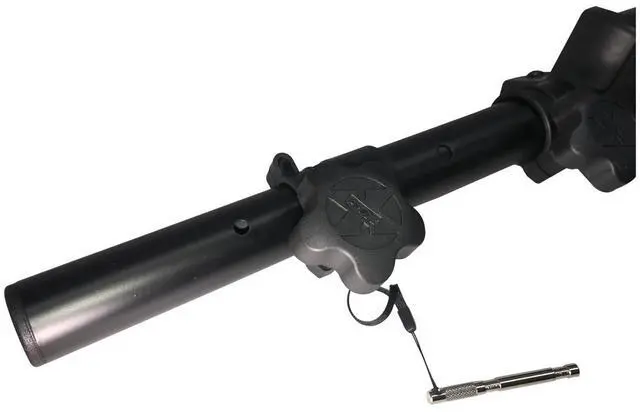 Alt view image 7 of 7 - ProX T-SS18 Heavy Duty Speaker Tripod Stand, 6' (44-72")