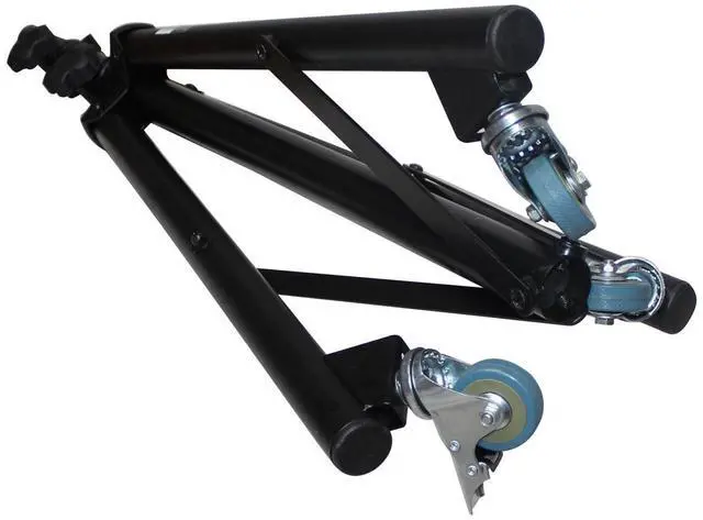 Alt view image 5 of 7 - ProX X-SW15 Adjustable Speaker Lighting Tripod Stand with Casters