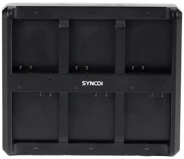 Alt view image 3 of 4 - Synco Audio 20.16W 6-Slot Charging Station for Xtalk Wireless Intercom Headset