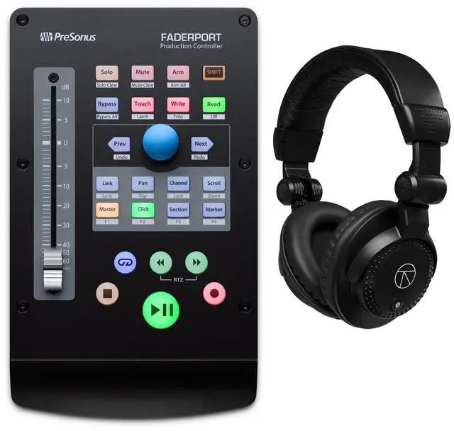 Main image of PreSonus USB Production Controller, 2nd Generation, Bundle with TAPH100 Closed-Back Studio Monitor Headphones