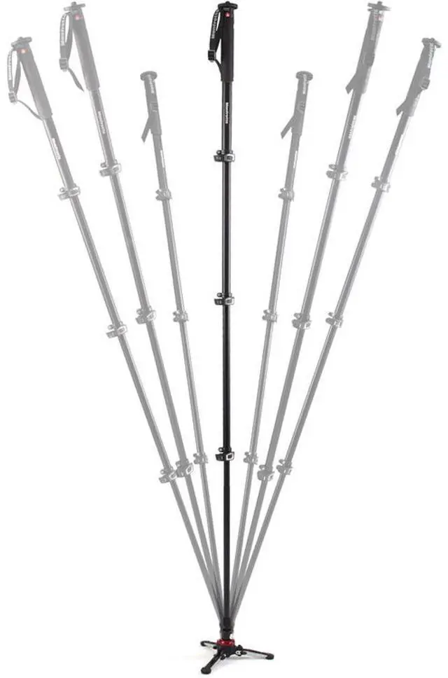 Alt view image 8 of 8 - Manfrotto MVMXPROA4US Xpro Aluminum Video 4-Section Monopod