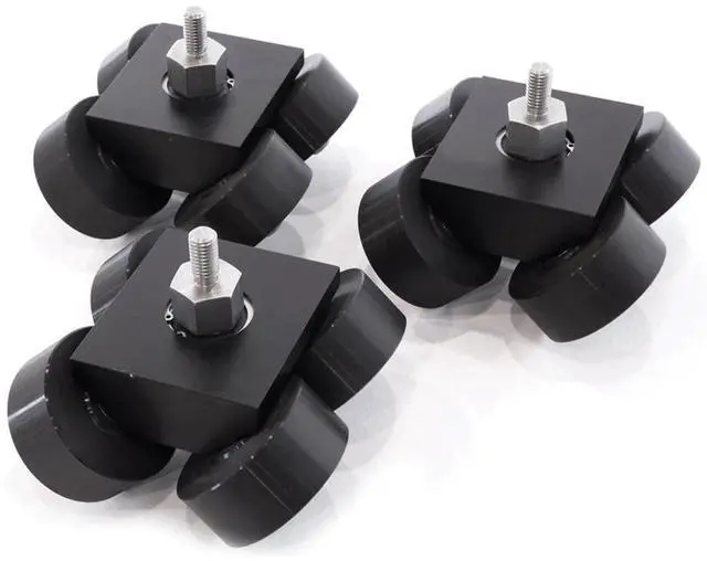 Main image of Kessler K-Pod Premium Track Dolly Trucks, Set of 3