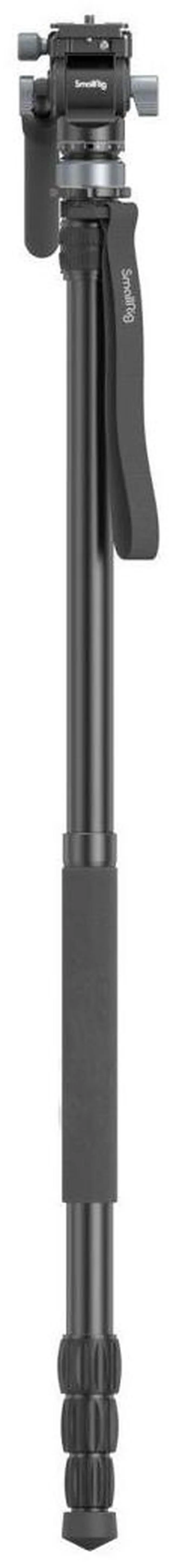 Alt view image 5 of 7 - SmallRig FreeBlazer CT190 4-Section Aluminum Tripod with Video Head