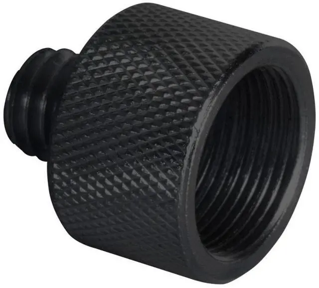 Alt view image 7 of 8 - 3/8" Male to 5/8" Female Mic Screw Adapter