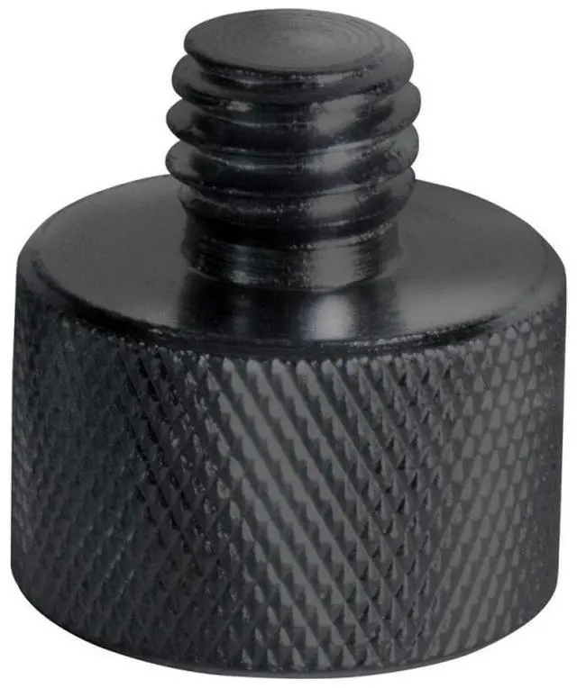 Alt view image 8 of 8 - 3/8" Male to 5/8" Female Mic Screw Adapter