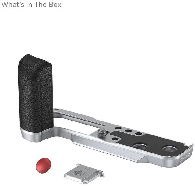Main image of SmallRig SmallRig L-Shape Grip for Fujifilm X100VI & X100V, Silver