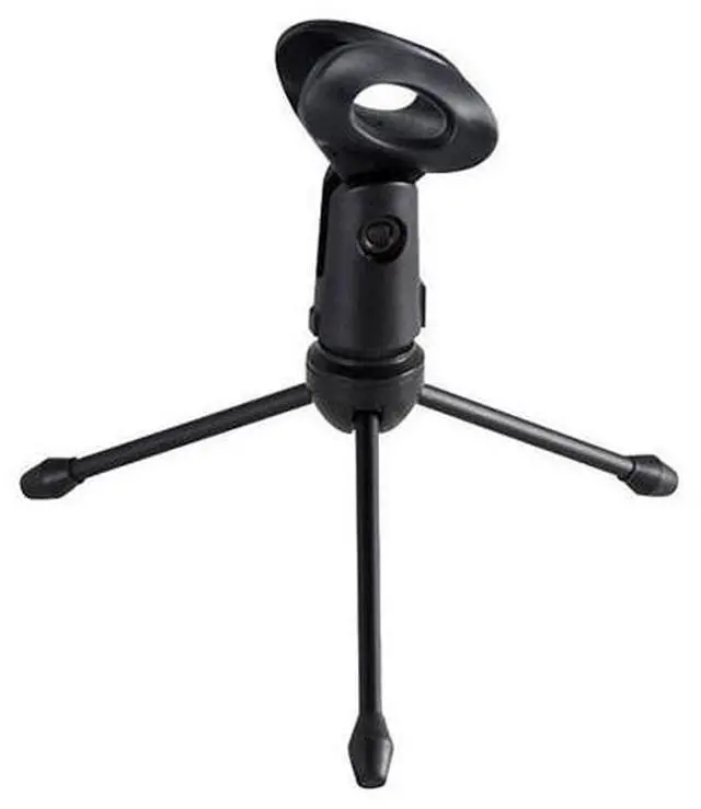 Alt view image 3 of 3 - GATOR GFW-MIC-0250 FRAMEWORKS WIRED MIC MINI TRIPOD DESKTOP STAND