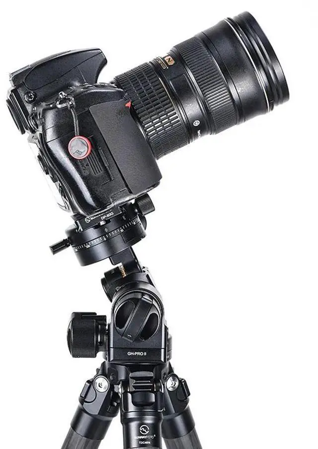 Alt view image 4 of 5 - SunwayFoto GH-PROII+ Innovative Geared Head with GC-01 Clamp