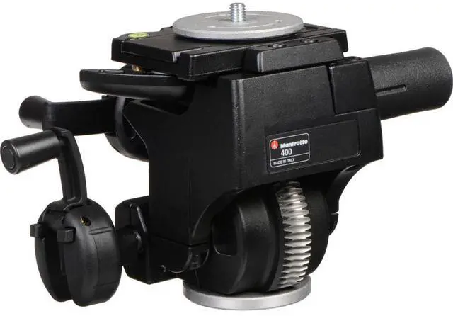 Main image of Manfrotto 400 Deluxe Geared Head with Quick Release Supports - 22.1 lbs (#3263)