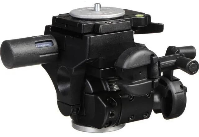Alt view image 2 of 5 - Manfrotto 400 Deluxe Geared Head with Quick Release Supports - 22.1 lbs (#3263)
