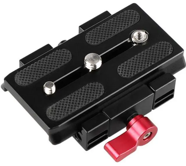 Alt view image 2 of 5 - CAMVATE Quick Release Mount Base QR Plate for Manfrotto Standard Accessory