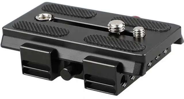Alt view image 3 of 5 - CAMVATE Quick Release Mount Base QR Plate for Manfrotto Standard Accessory