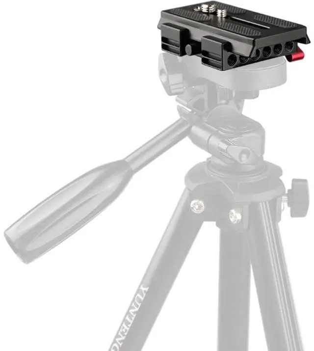 Alt view image 5 of 5 - CAMVATE Quick Release Mount Base QR Plate for Manfrotto Standard Accessory