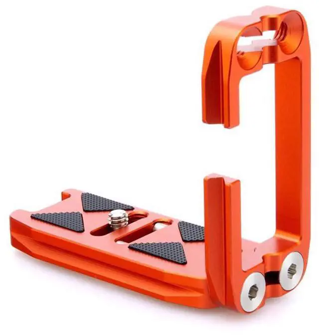Alt view image 2 of 7 - 3 Legged Thing Ellie Next Evolution Universal L-Bracket for Mirrorless and DSLR Camera, Copper (Orange)