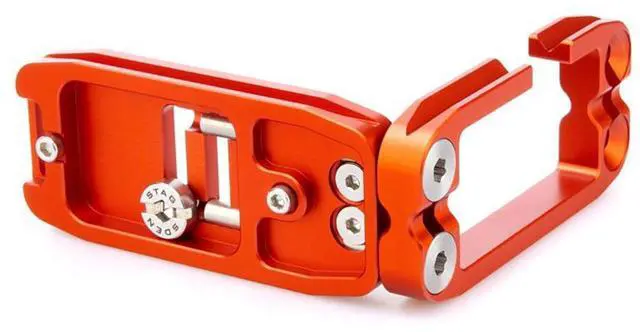 Alt view image 3 of 7 - 3 Legged Thing Ellie Next Evolution Universal L-Bracket for Mirrorless and DSLR Camera, Copper (Orange)